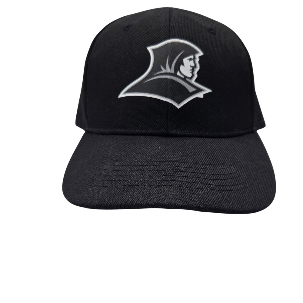 Providence Friars Baseball Cap Men OSFM Black Collegiate Mascot Logo Hat